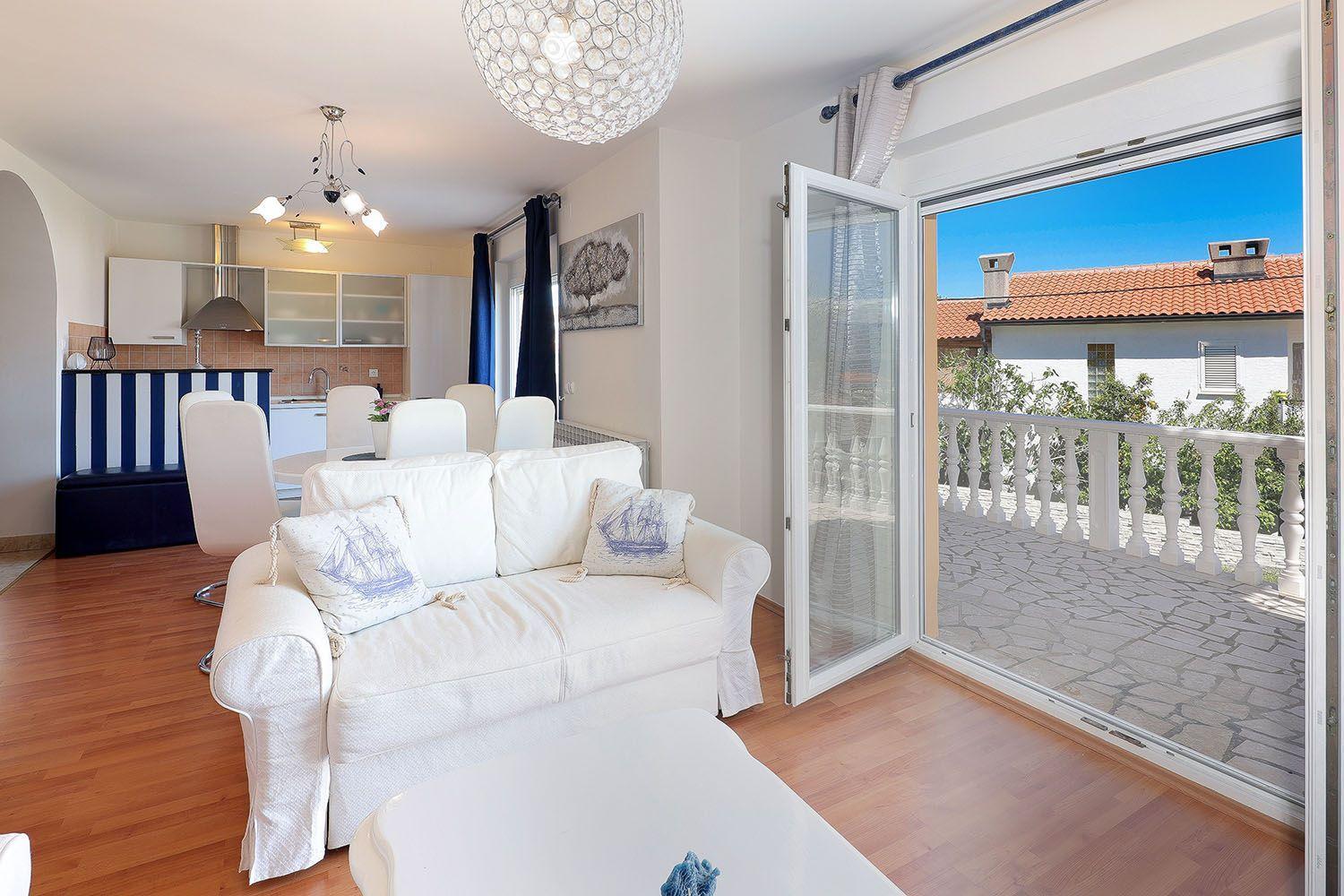 Appartement Moro Vrbnik Chambre photo